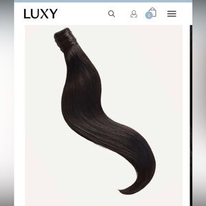 Luxy 16” off black ponytail extension